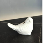 Passarinho Branco de Porcelana para Aromatizador de Varetas