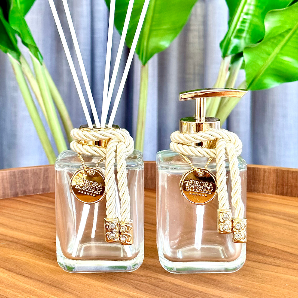 Kit Frascos Texas Ouro 250ml 