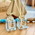 Kit Frascos Cubo Ouro 100ml 