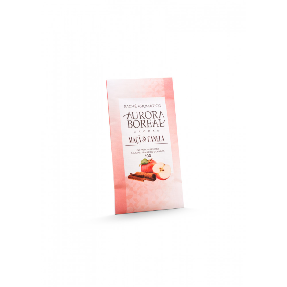 Sachê Aromático Maça e Canela 10g
