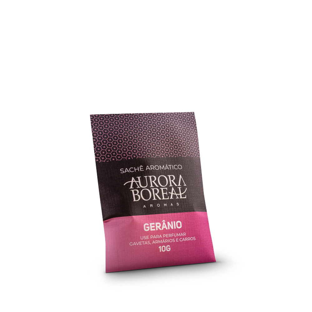 Sachê Aromático Gerânio 10g 