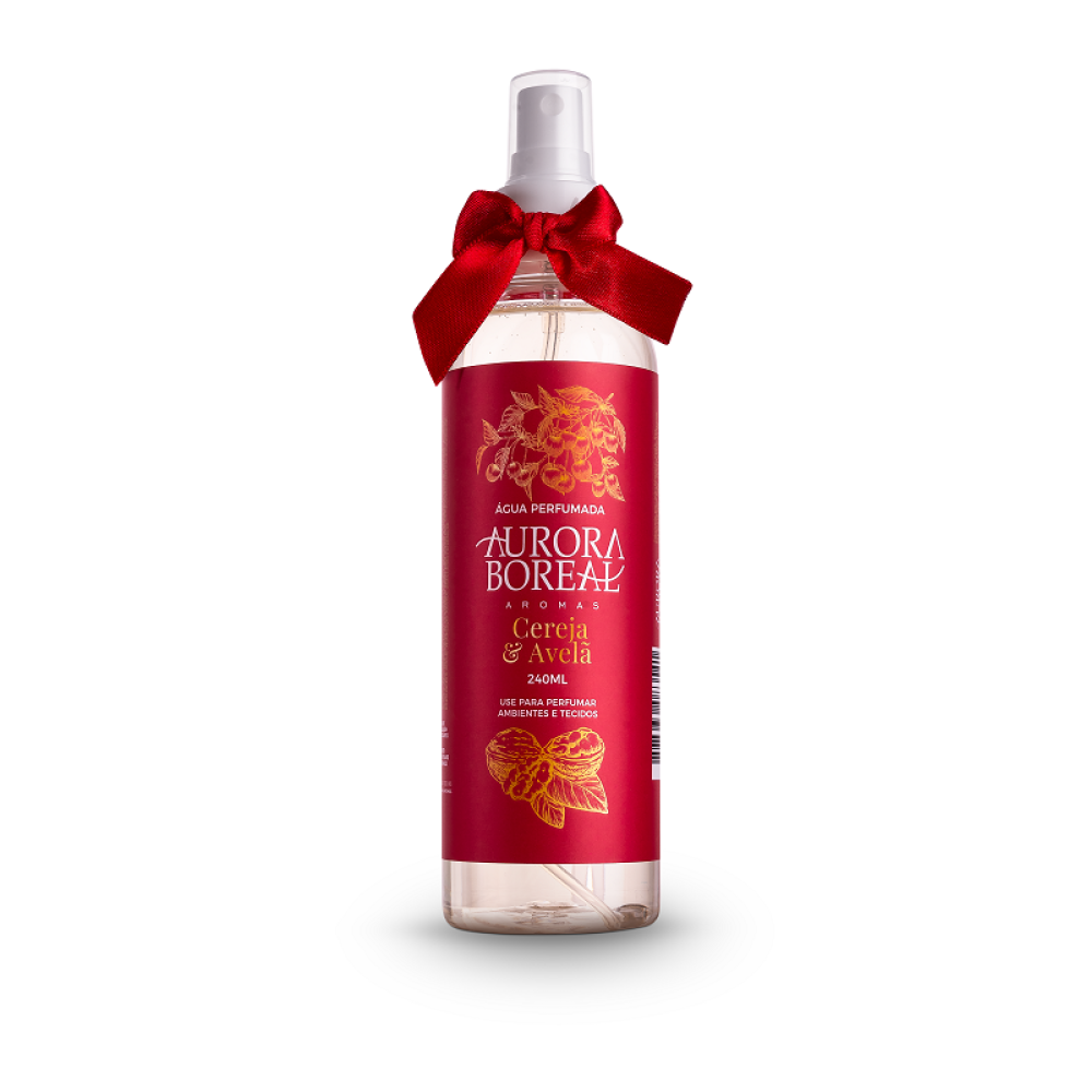 Água Perfumada Cereja e Avelã 240ml 