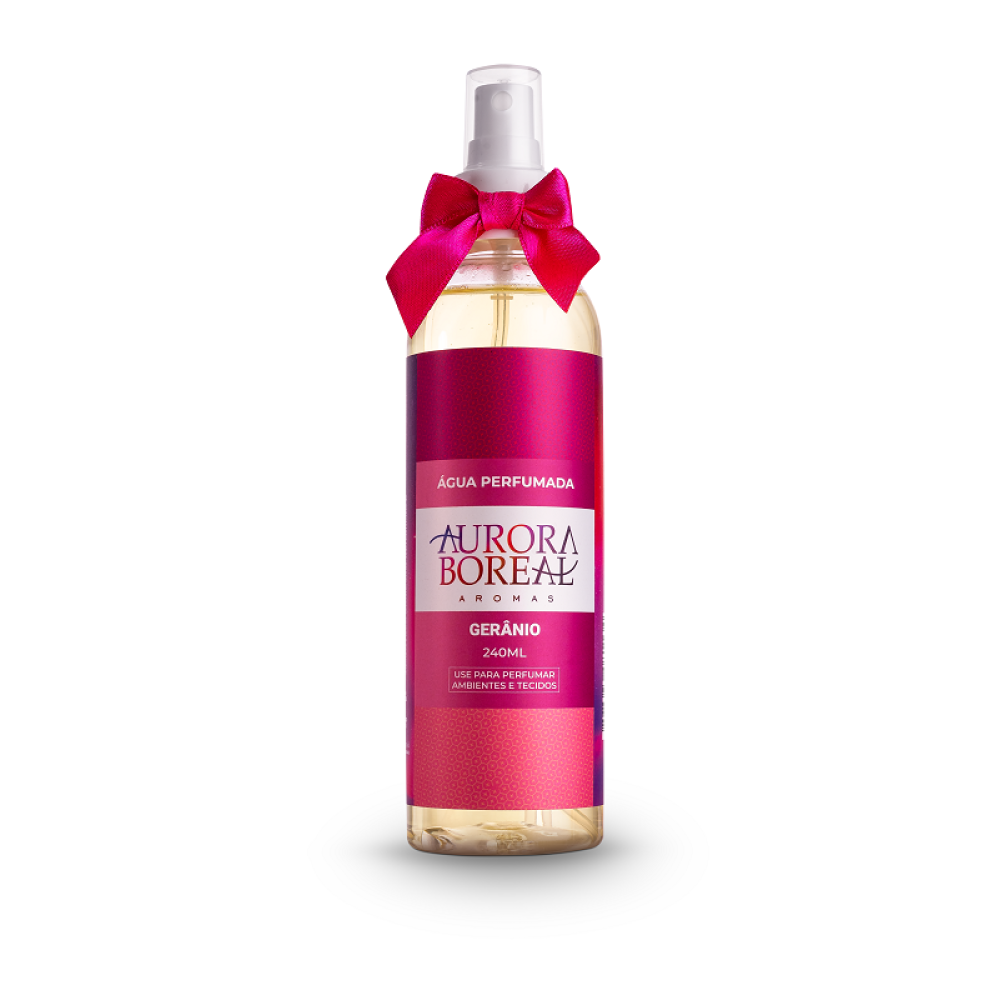 Água Perfumada Gerânio 240ml 
