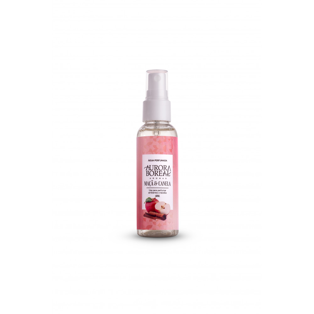 Água Perfumada Maçã e Canela 60ml 