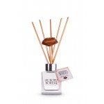 Difusor Aromático Cravo e Canela 100ml com flor de madeira 
