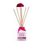 Difusor Aromático Gerânio 100ml c/ flor de madeira 