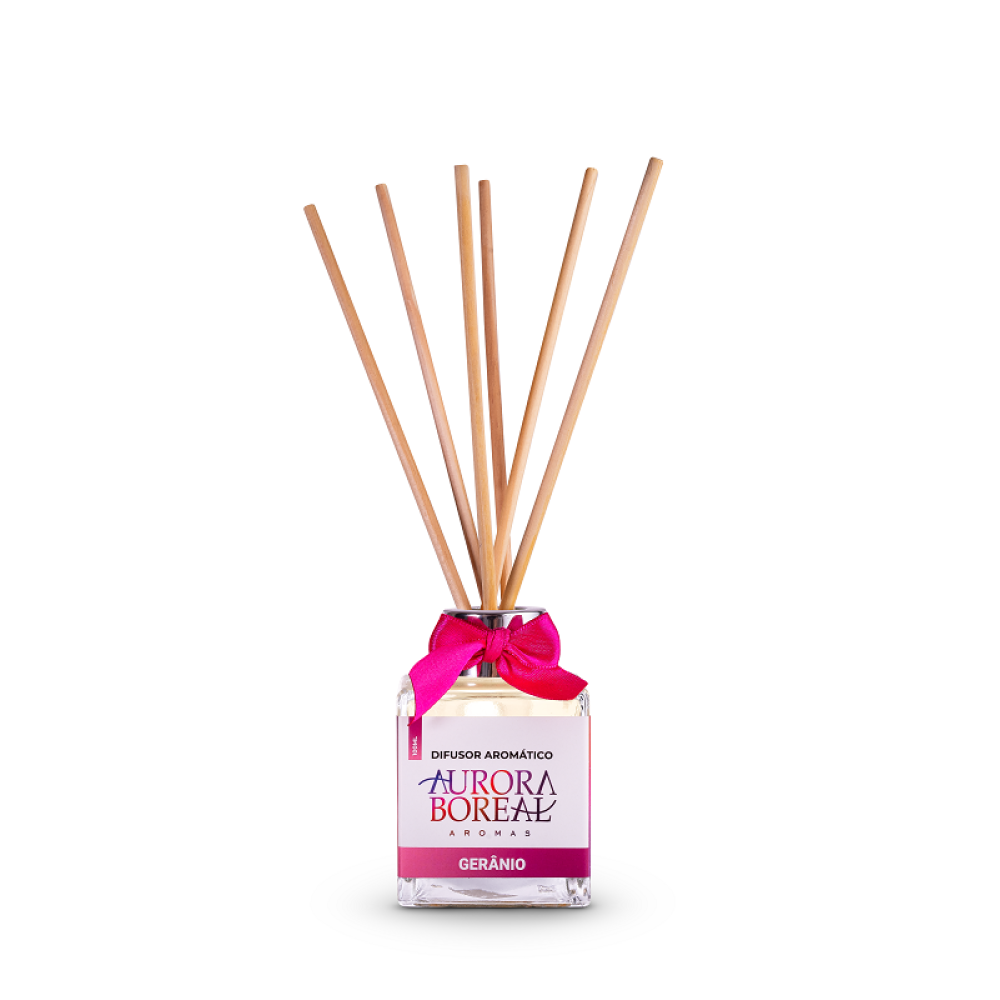 Difusor Aromático Gerânio 100ml