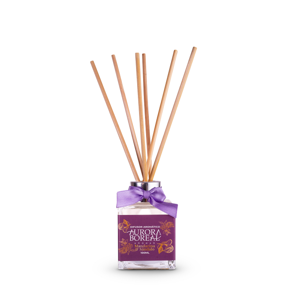 Difusor Aromático Mandarina e Sândalo 100ml