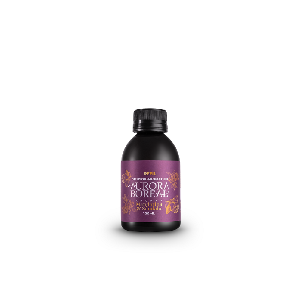 Refil Difusor Aromático Mandarina e Sândalo 100ml