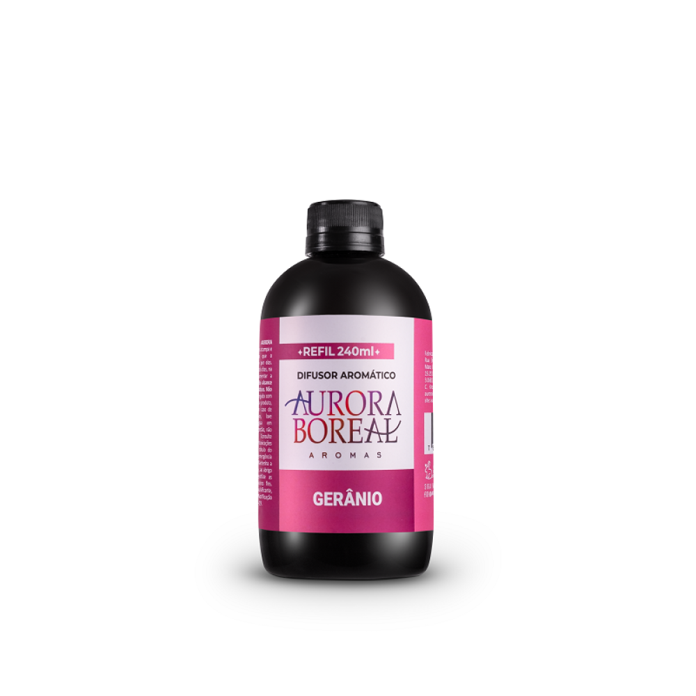 Refil Difusor Aromático Gerânio 240ml