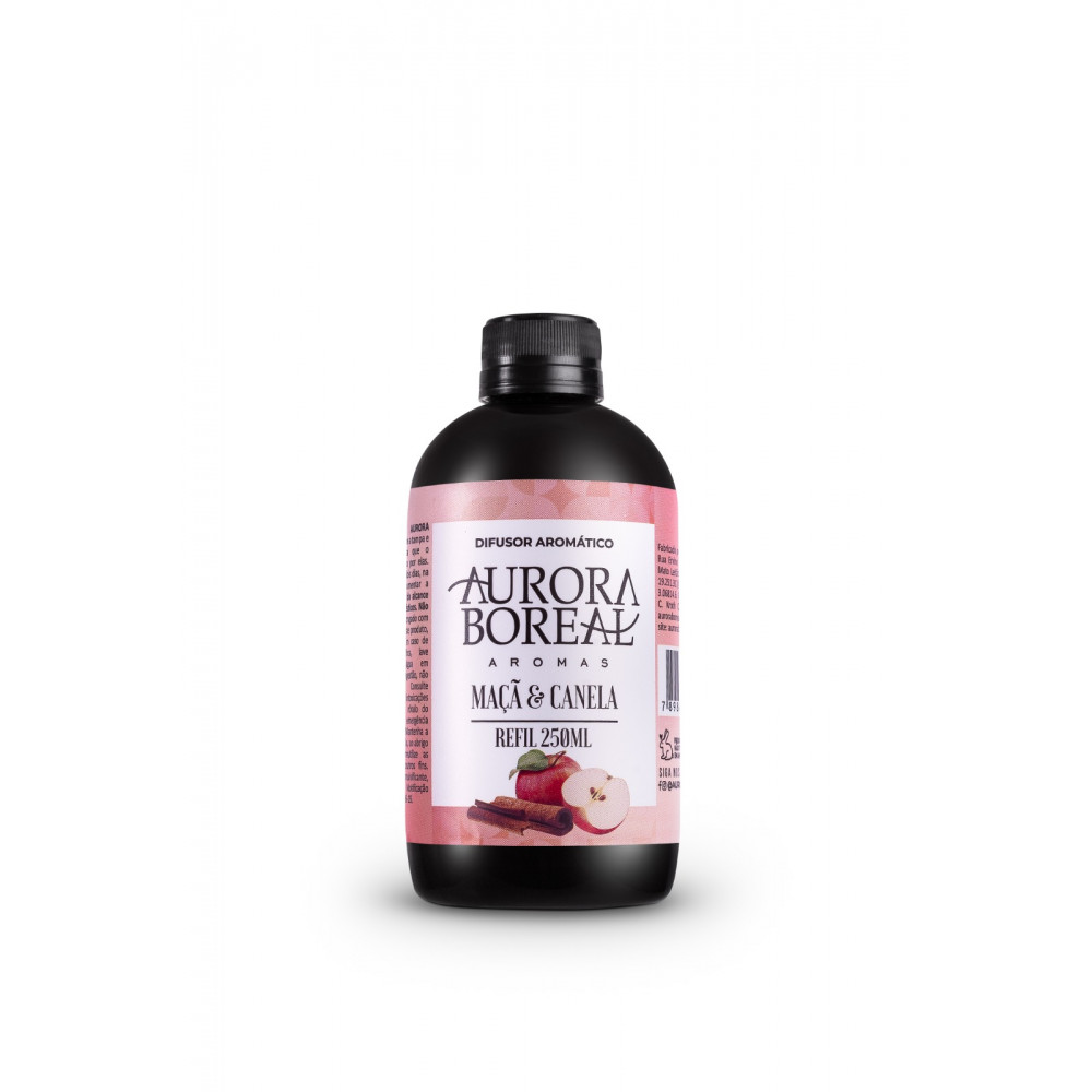 Refil Difusor Aromático Maça e Canela 250ml