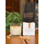 Vela Aromática com Cristais Citrino  - Frutal Gourmet 160g