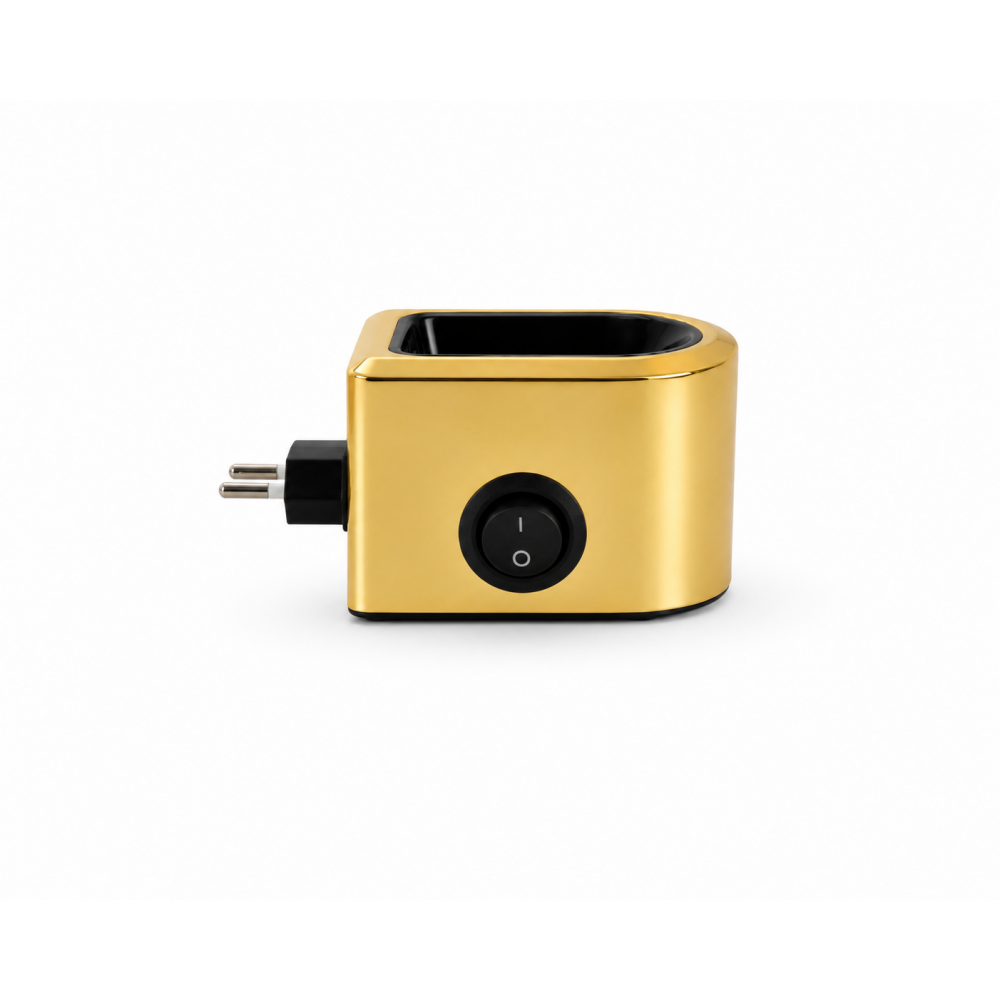 Aromatizador Elétrico Polímero Dourado
